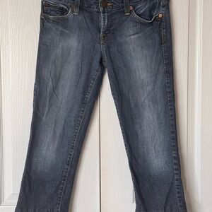 Lucky Brand Dungarees Lody Crop | size 4/27